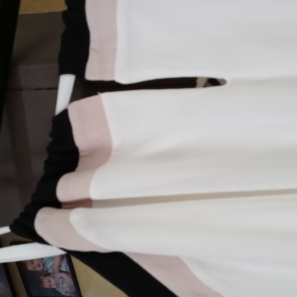 Cream Colored HeartSoul Long Spaghetti Strap Dress NWT Women's Size Medium - Picture 3 of 7